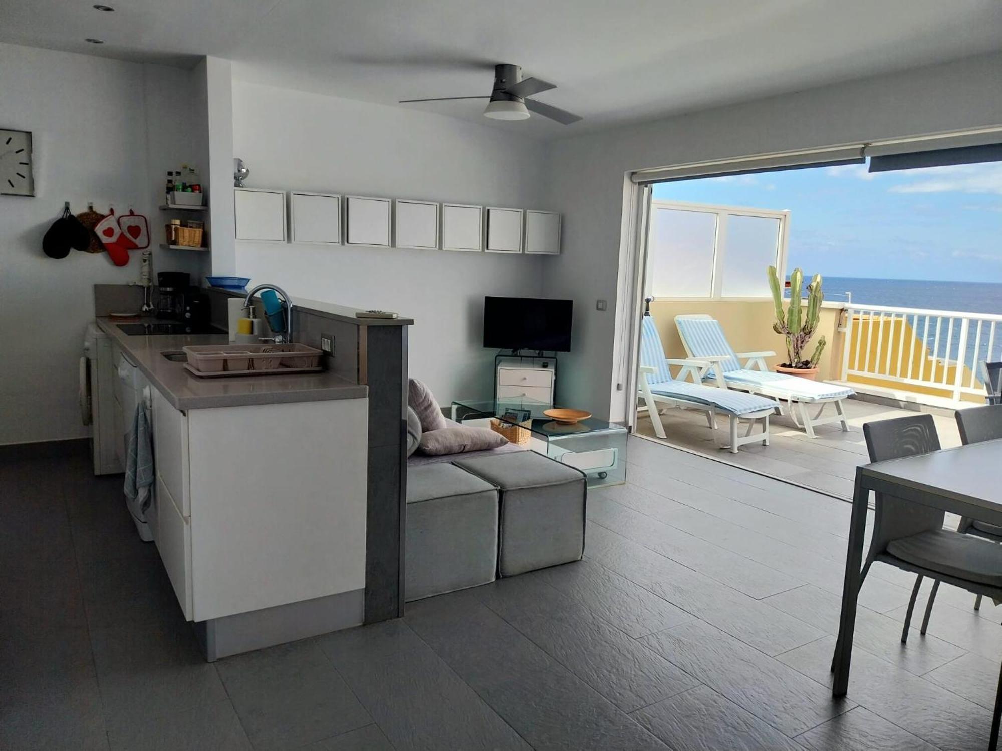 Atico Frente Mar Apartment ลอสอาบรีกอส ภายนอก รูปภาพ